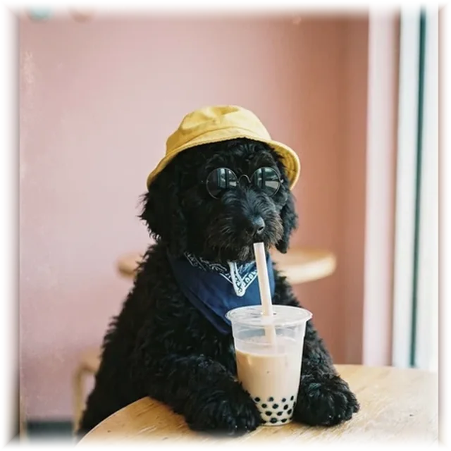 Boba Buddy pet portrait shirt