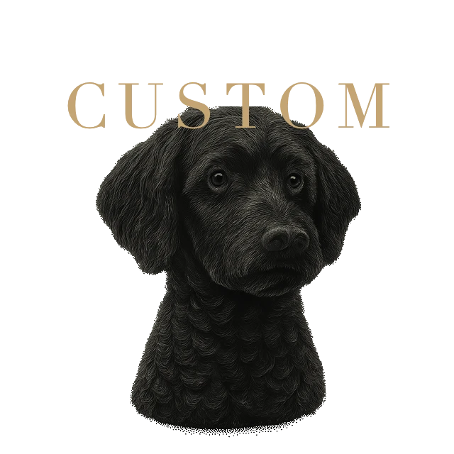 Gold Name - dog portrait shirt