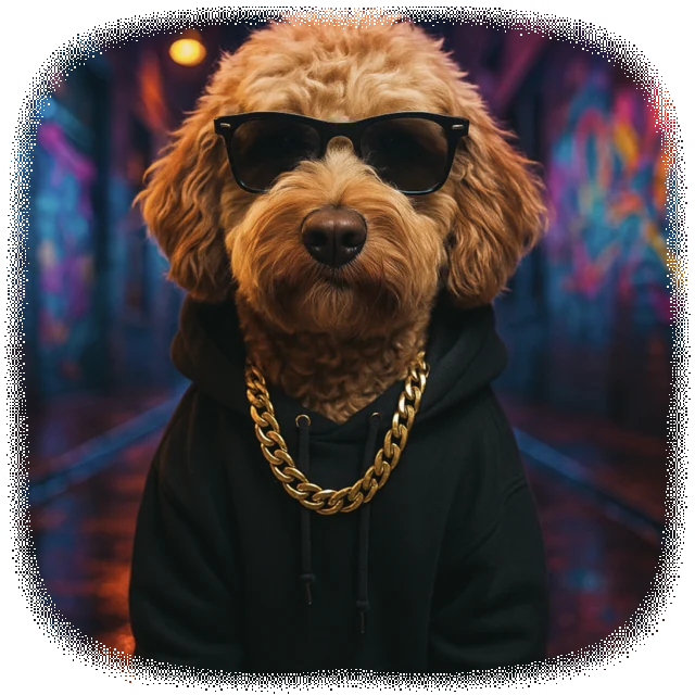 Street King pet portrait shirt