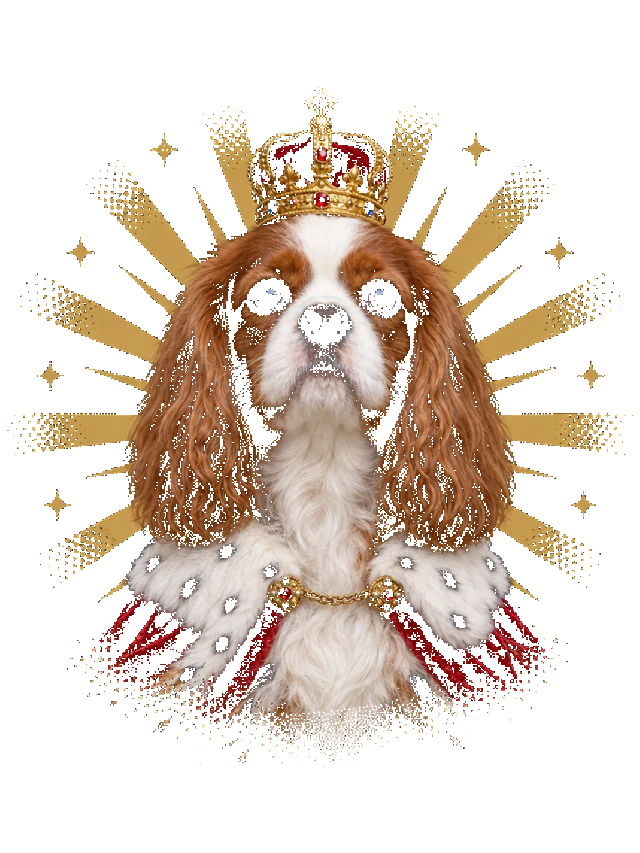 Your Majesty dog portrait shirt